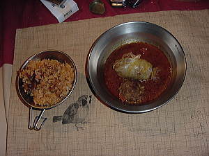 夕食