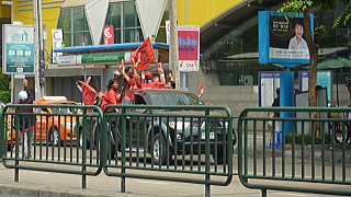 赤シャツのデモ