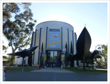 航空宇宙博物館（San Diego Air & Space Museum）