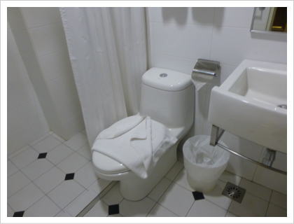 トイレと洗面台