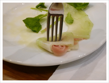 生ハムメロン