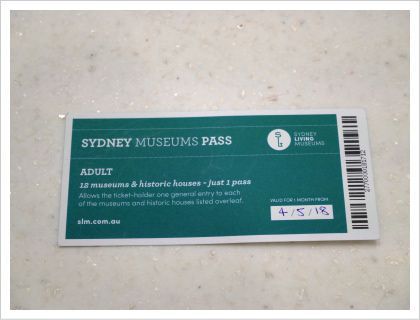 SYDNEY MUSEUMS PASS