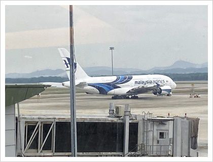 マレーシア航空のA380