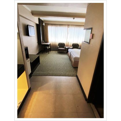 部屋に入ったところ